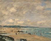 尤金布丹 - The Beach at Trouville